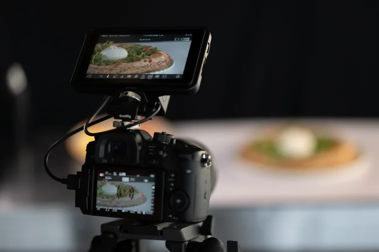 Équipe en tournage